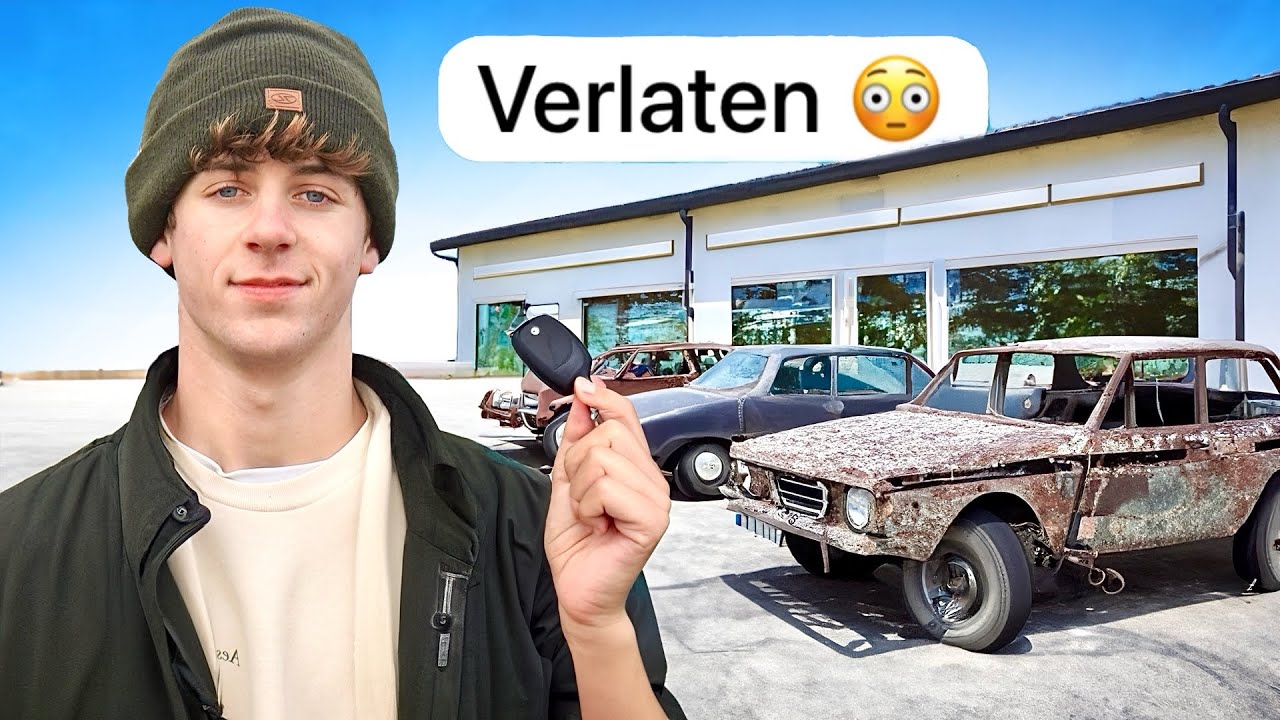 Ik Sneakte Een Verlaten AutoGarage In!