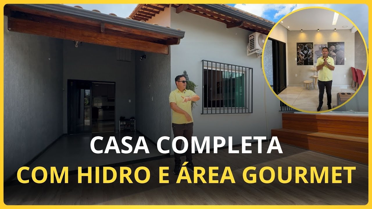 CASA COMPLETA NO SATÉLITE! HIDRO, CHURRASQUEIRA E CONFORTO!