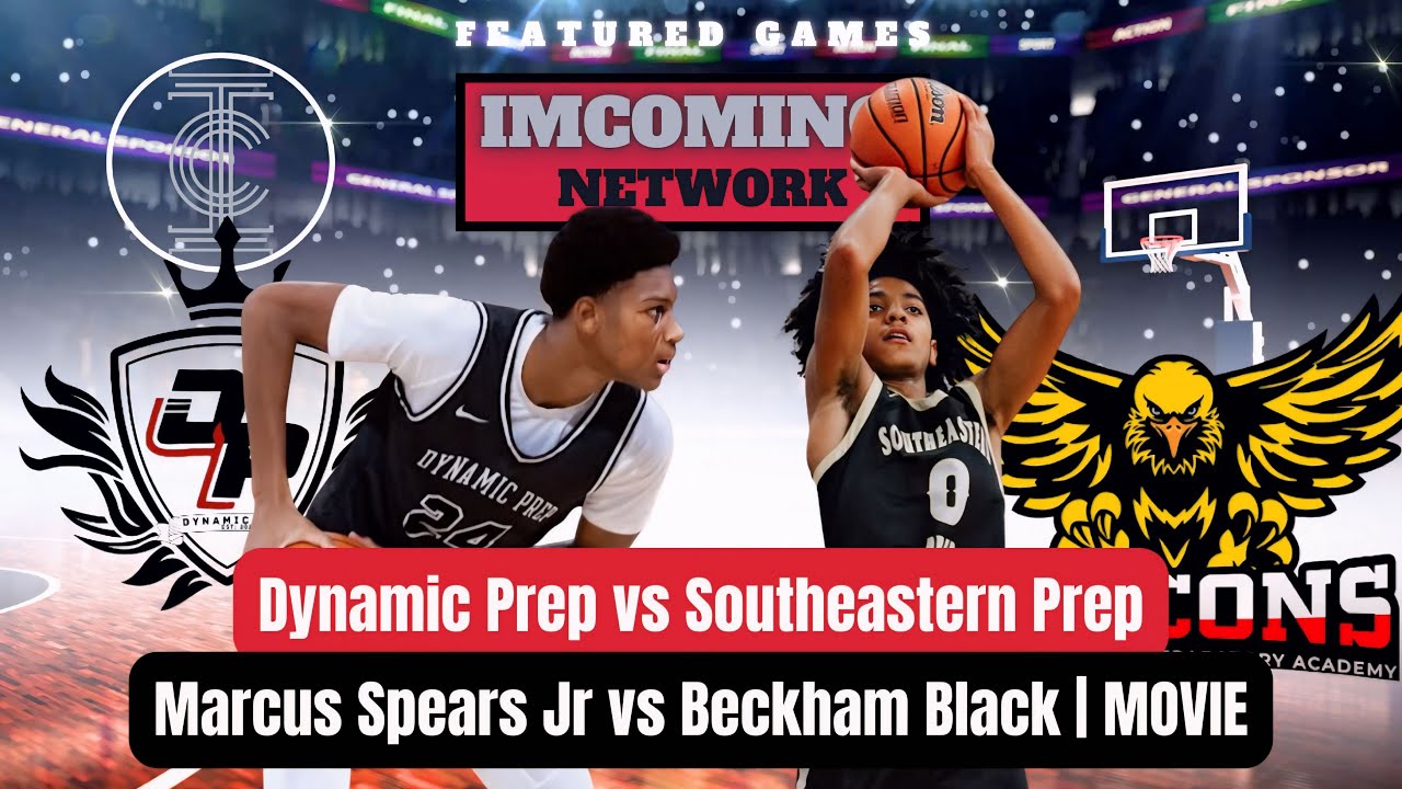 Marcus Spears Jr vs Beckham Black Was a MOVIE | Dynamic Prep vs Southeastern Prep Went CRAZY!