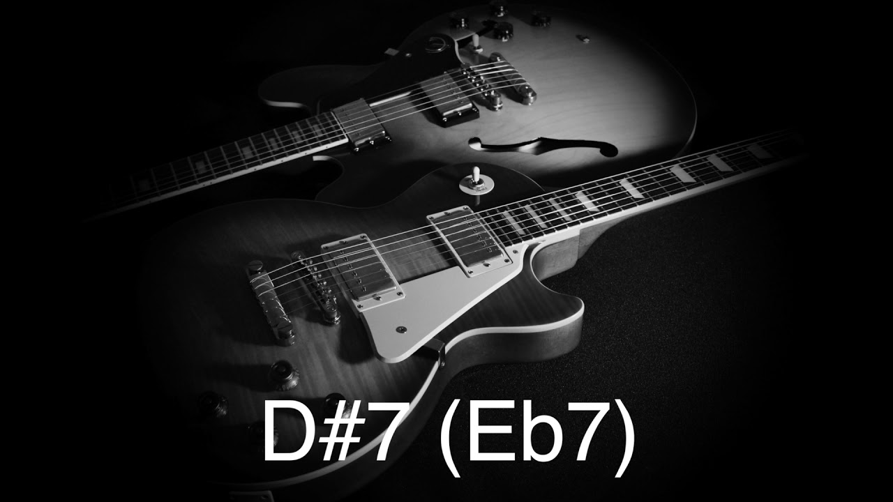 D#7 Eb7 chord pedal for Modes study backing track | Slow Jazz 85 BPM