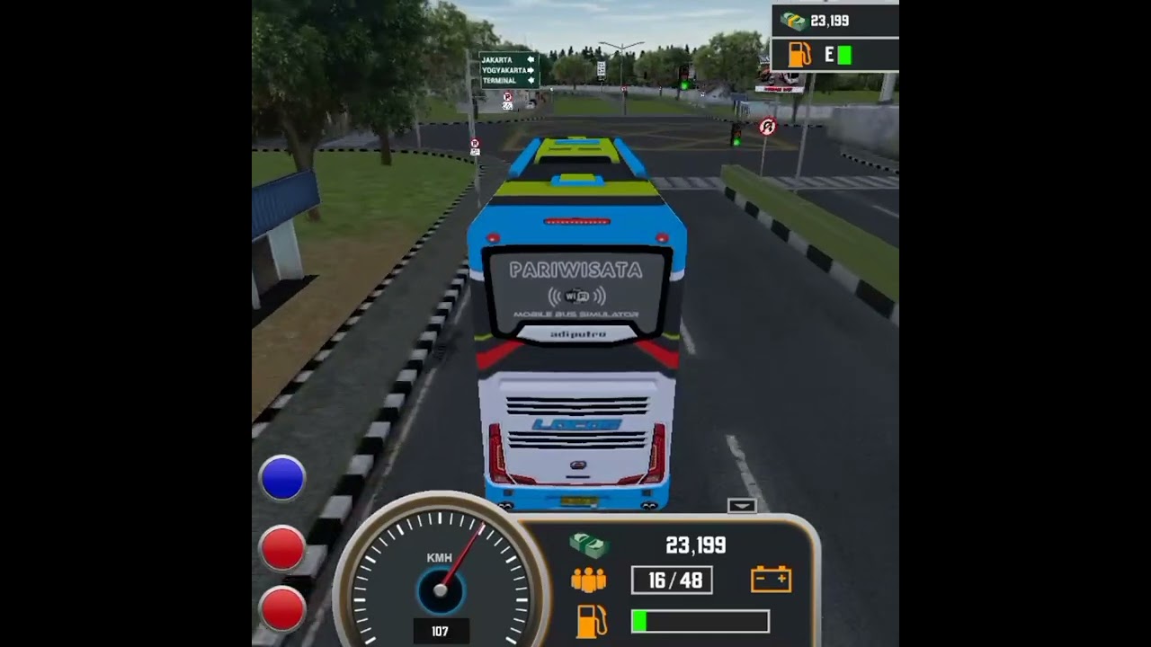 Bus Game Mobile Bus Simulator #shorts #youtubeshorts #busgame