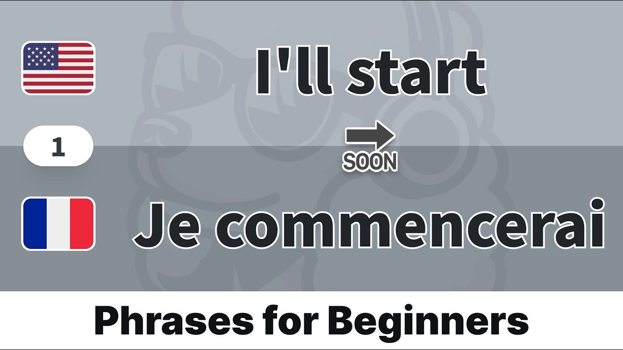 🇫🇷 200 French Phrases 49 Patterns for Beginners Part 6