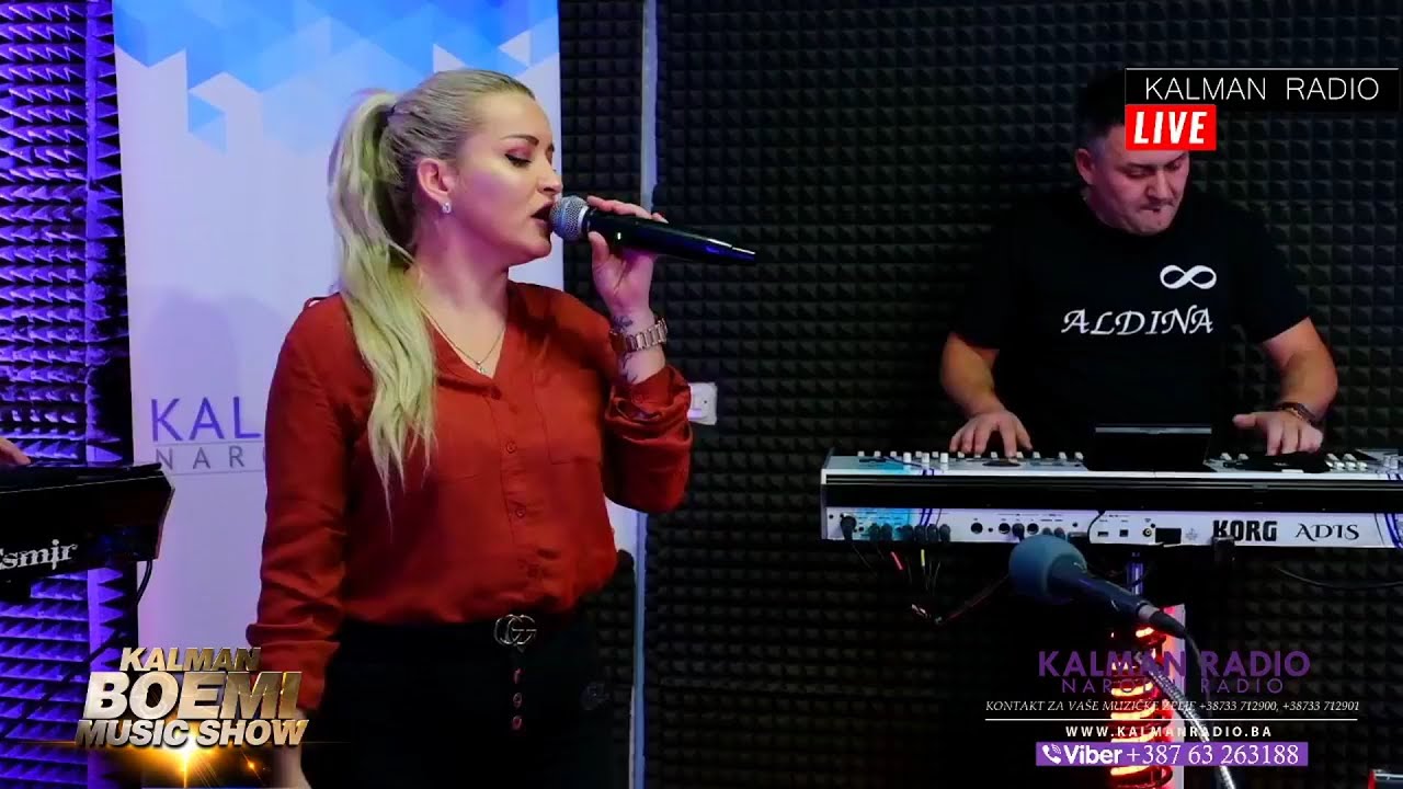 ALDINA BAJIC - MIX NARODNE MUZIKE | KALMAN RADIO (UZIVO)