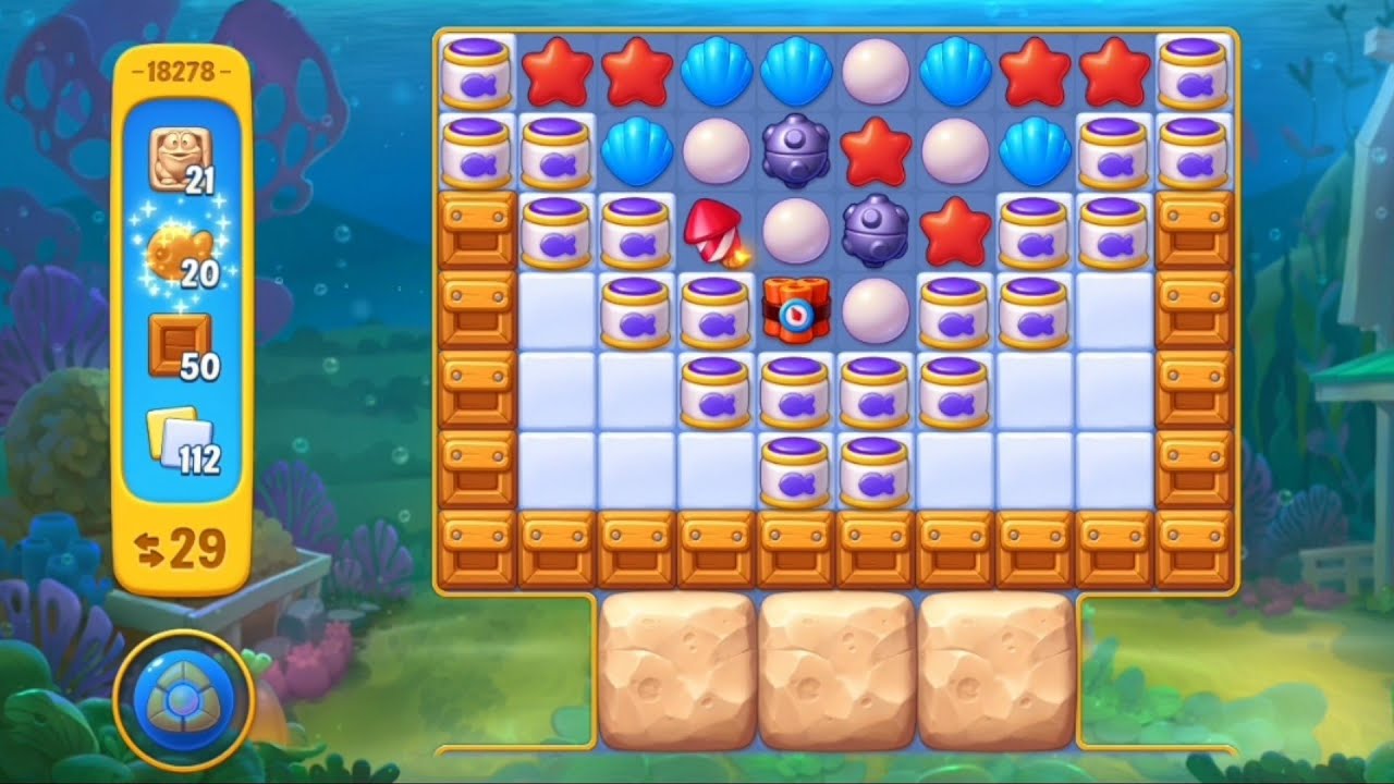 Fishdom 18278 Level - NO 💣 🧨 💥 