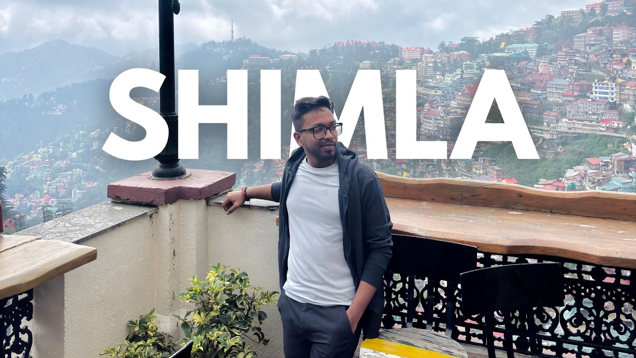 Exploring Shimla 🍦 Mall Road, Church & Hidden Food Gems