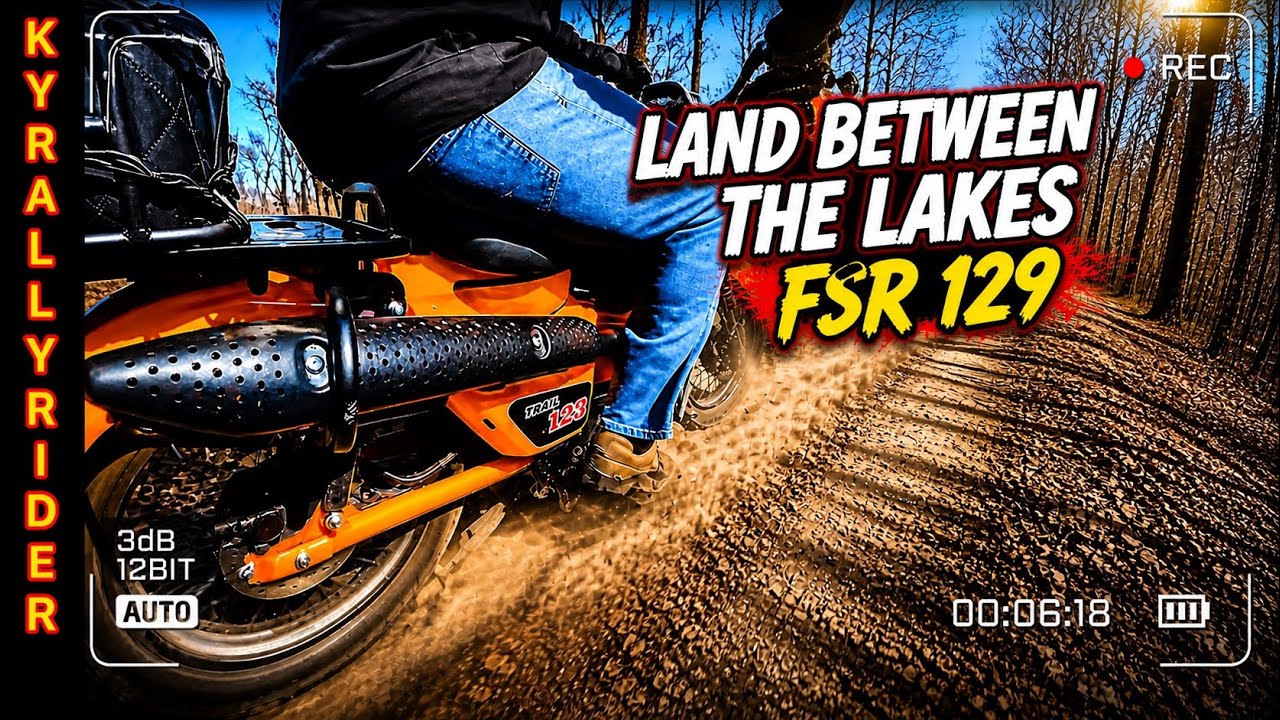 Land Between the Lakes FSR 129 - Honda Trail 125 CT125
