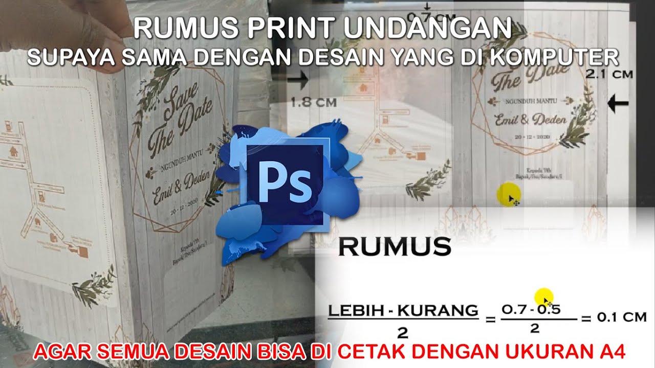 mengatasi permasalahan umum cetak undangan mengunakan printer