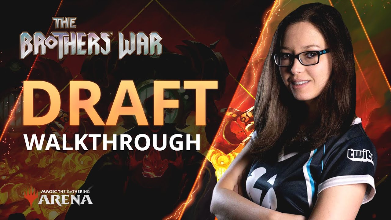 Brothers' War Draft Walkthrough with MTG Nerd Girl | The Brothers' War | MTG Arena