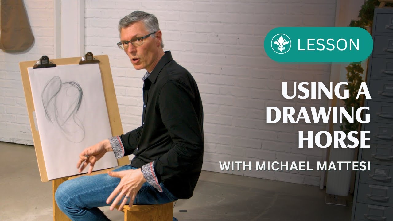 Using a Drawing Horse with Mike Mattesi