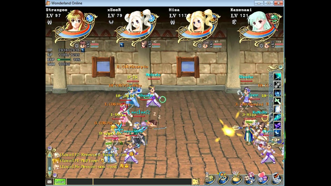 Wonderland Online Interserver PVP Part 1