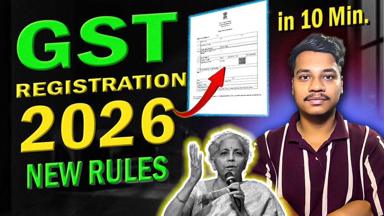 How to Apply for GST Registration in 2026 | GST Process Step by Step | GST number application| Hindi