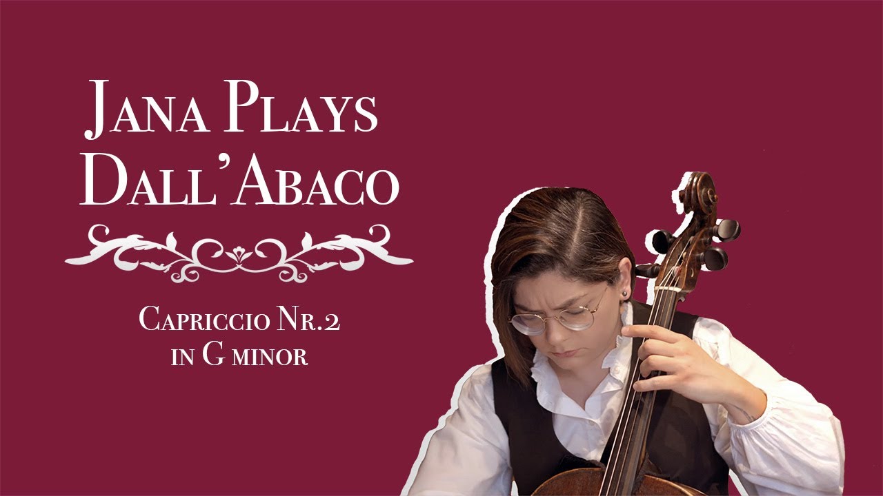 Joseph Dall'Abaco | Capriccio Nr.2 in G minor | Jana Plays Dall'Abaco
