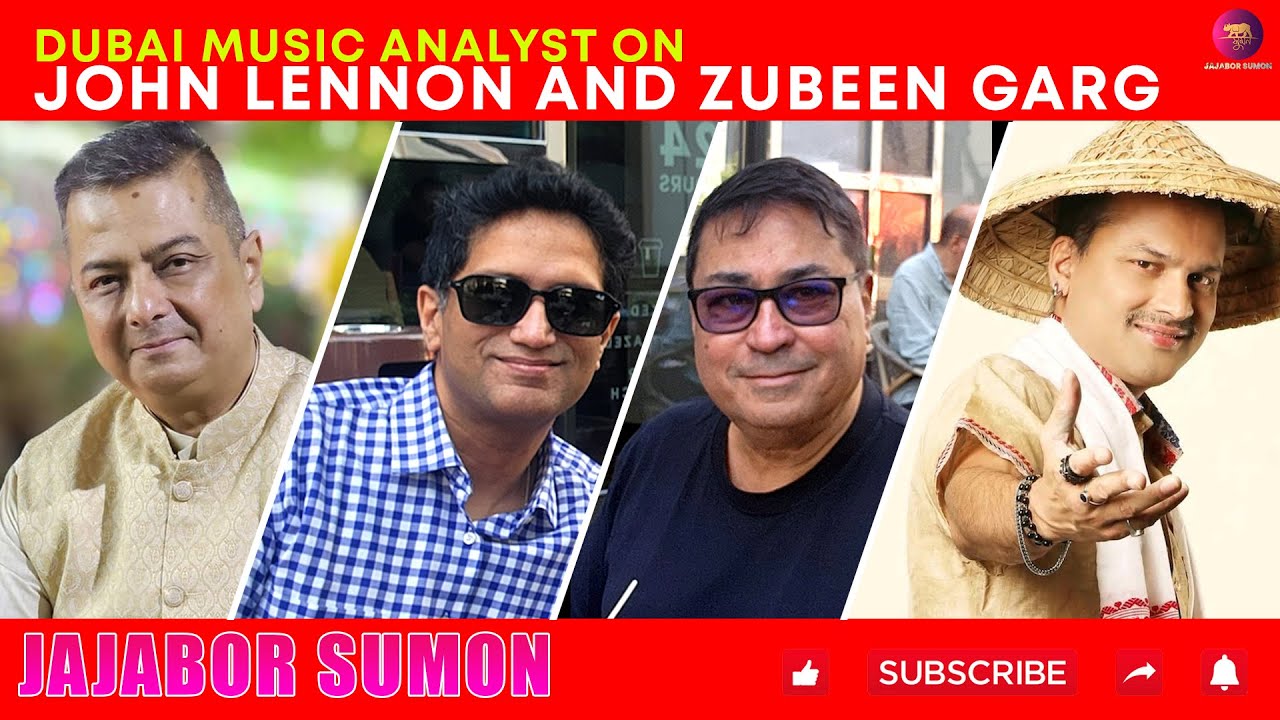 Dubai Music Analyst on John Lennon and Zubeen Garg | #jajaborsumon #zubeengarg #justiceforzubeengarg