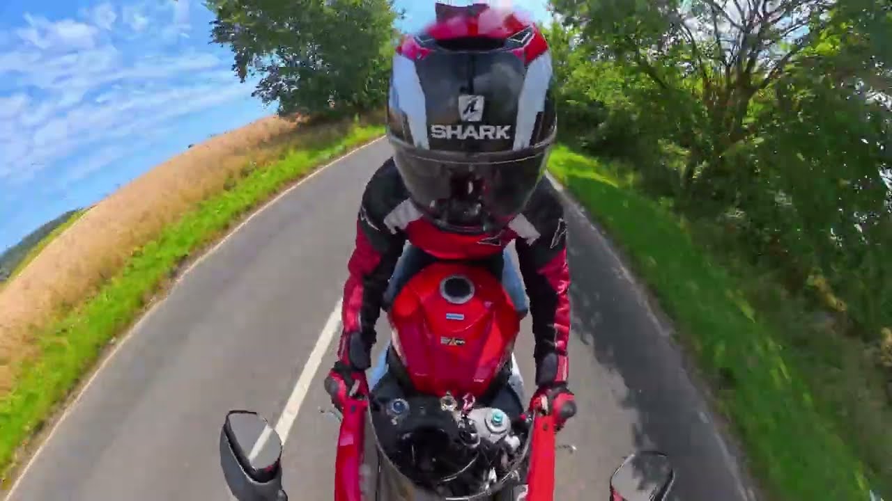 Insta 360 X5 on GSXR.