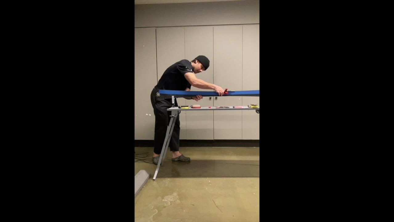Race Ski Maintenance with Harry Laidlaw - Team Hotham Winter Sports Club