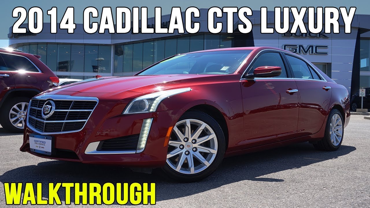 2014 Cadillac CTS Luxury Sedan 3.6L | Red Obsession Tintcoat (Walkthrough)