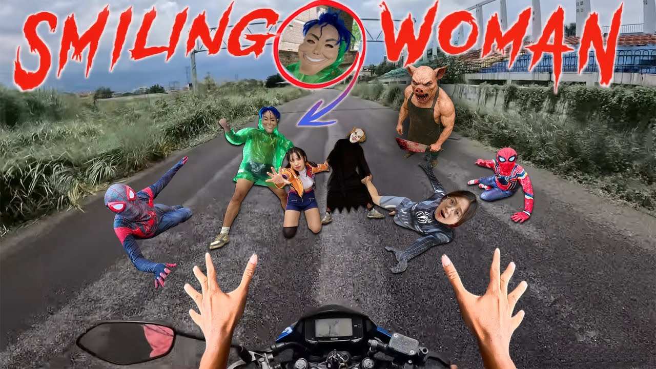 SPIDER-MAN PARKOUR Vs SMILING WOMAN ESCAPE REAL LIFE 35.0 | Parkour POV Horror Movie