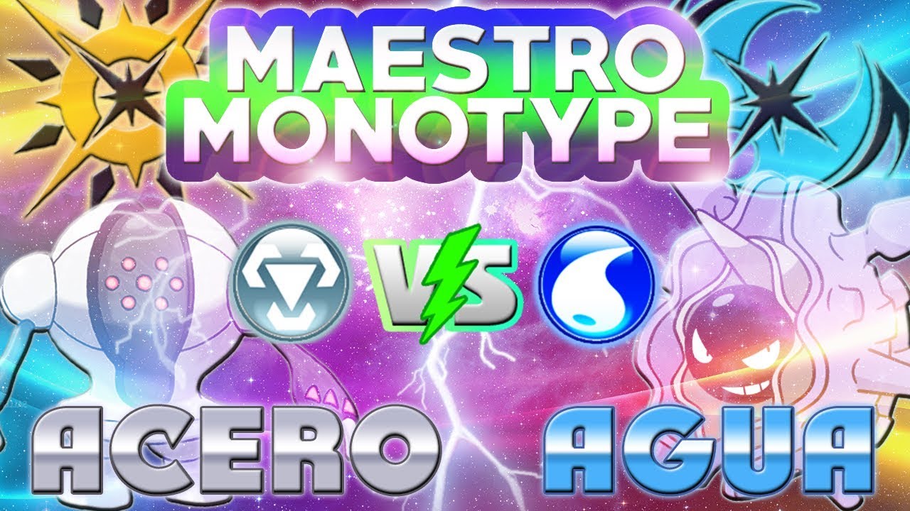 MONOTYPE ACERO vs MONOTYPE AGUA! COMBATAZO CON SETS POKÉMON QUE NO ESPERAS! MAESTRO MONOTYPE POKÉMON