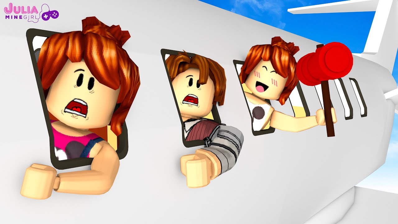 Roblox - O PIOR AVIÃO COM MARRETÃO (Flee The Facility)