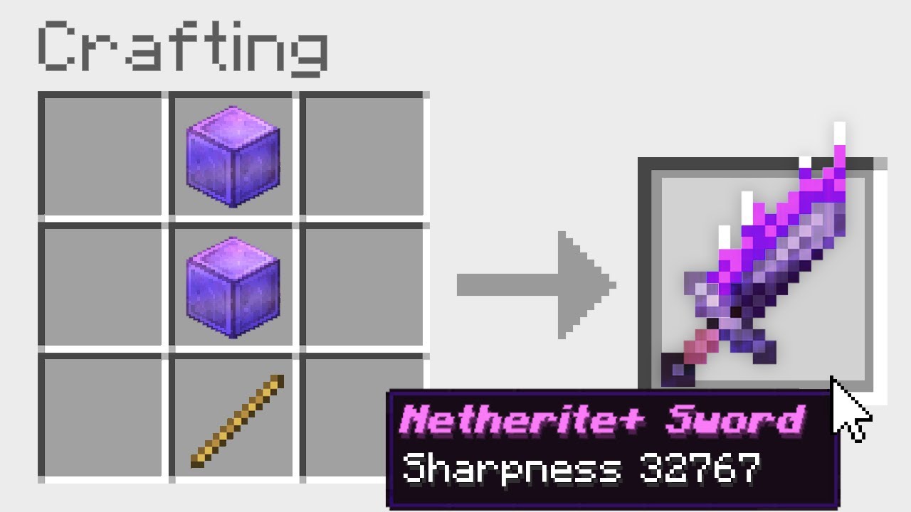 Minecraft UHC but you can craft a NETHERITE BLOCK sword..