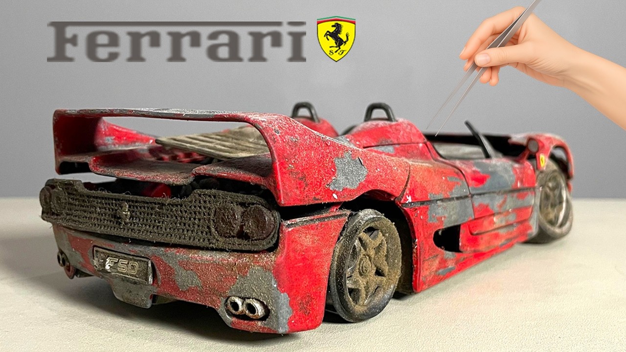 Ferrari F50 FULL RESTORATION! Watch Every Step of This Incredible Transformation