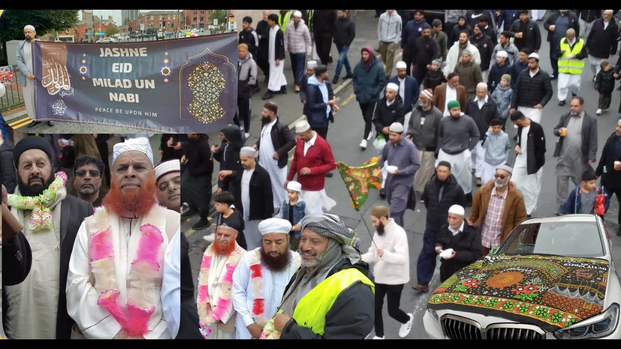 Thousands gather for Blackburn’s Annual Milad procession.