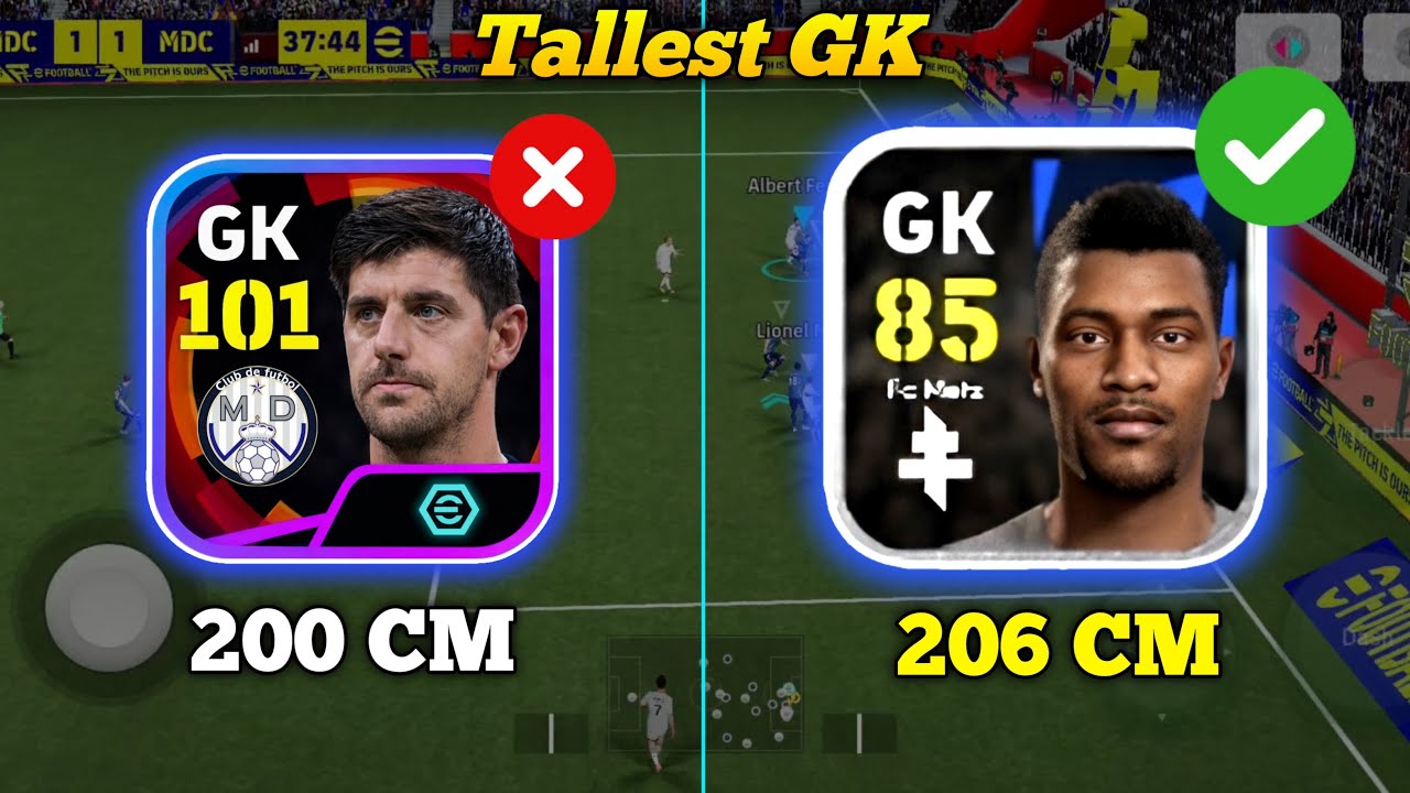 Я нашел САМОГО ВЫСОКОГО вратаря в eFootball 😱 206 см, БЕСПЛАТНЫЙ ЗВЕРЬ GP!