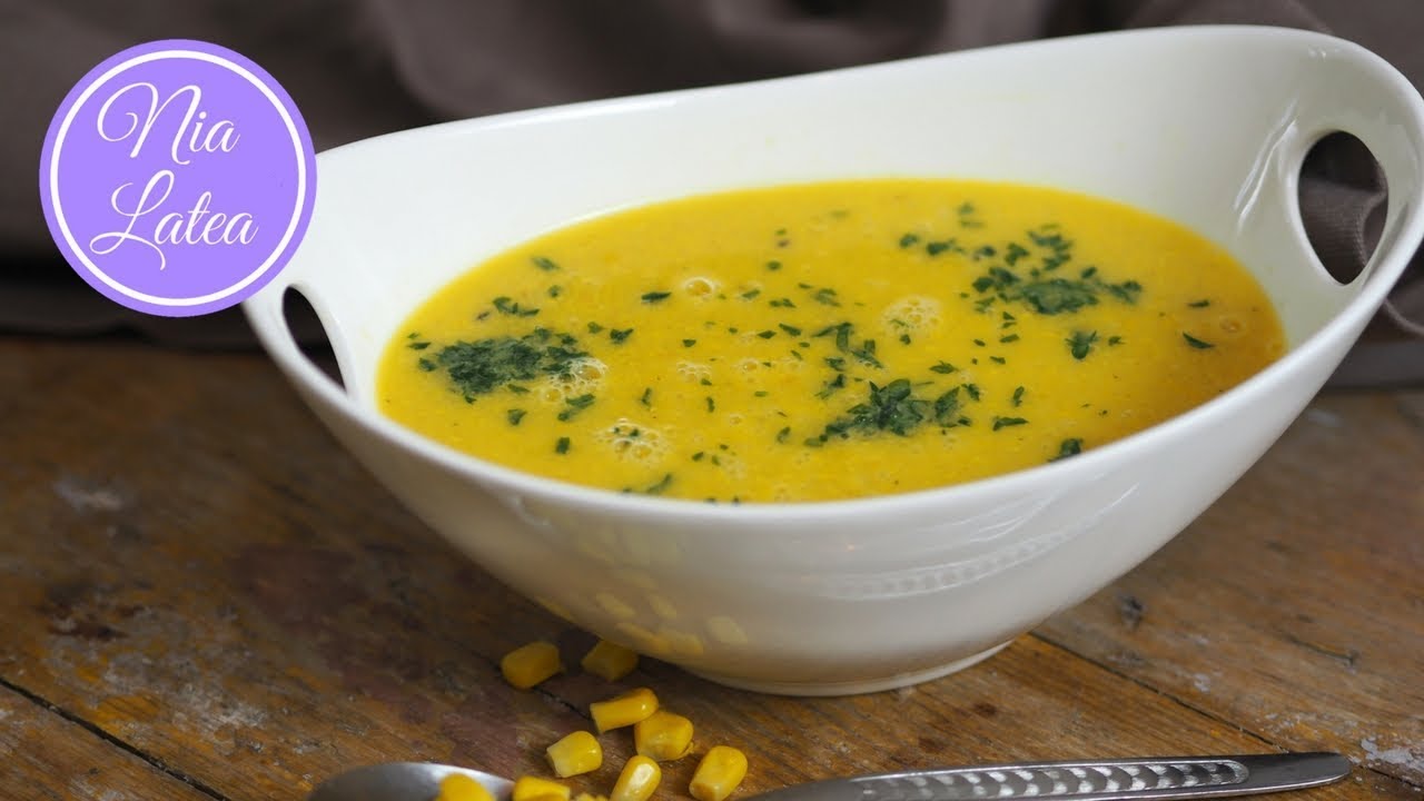 Schnelle Maissuppe I in 15 Minuten I Thermomix TM 5 I Vegan