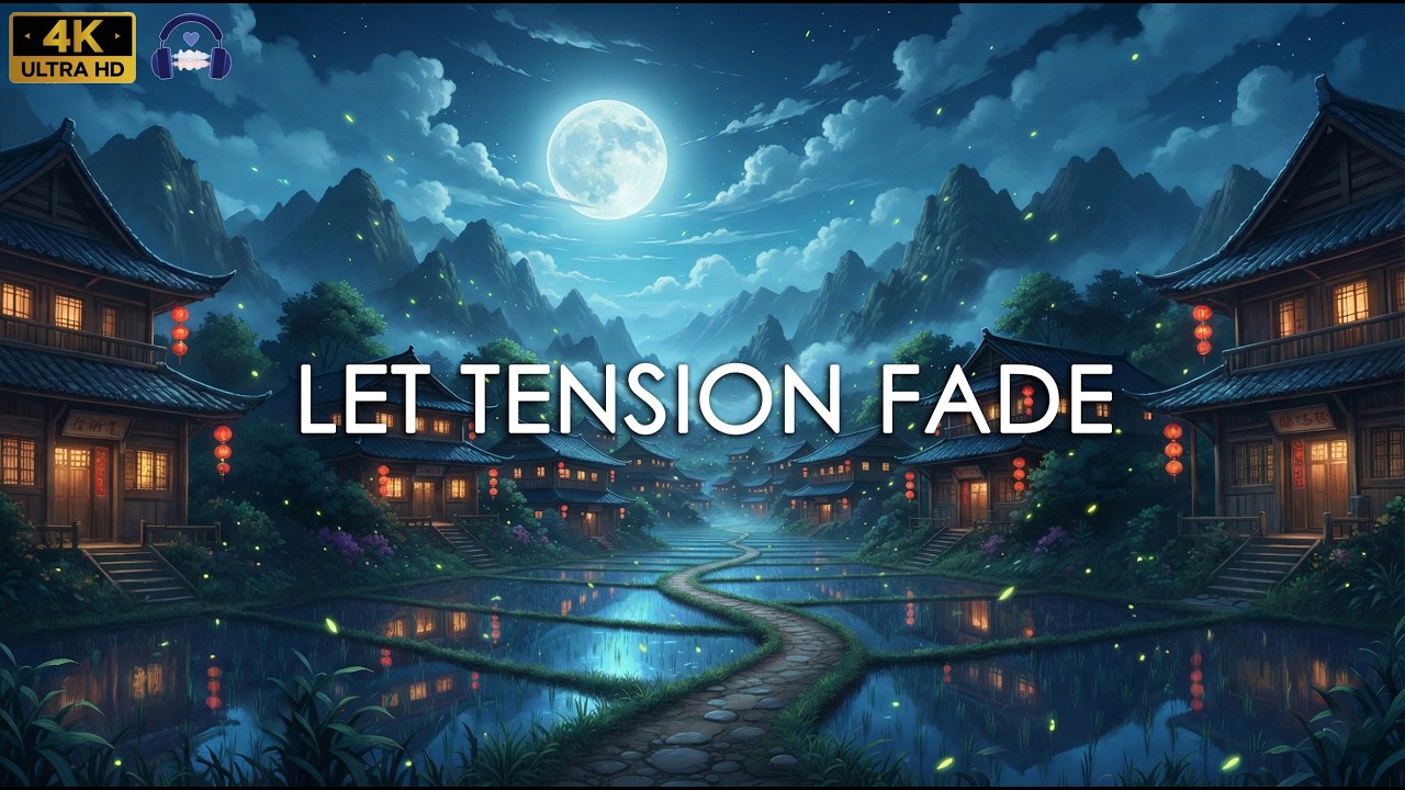 Sleep Music for Dissolving Tension – Deep Night Silence (3 Hours)