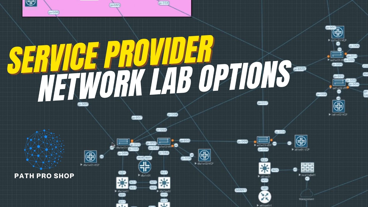 Service Provider Network Lab Options