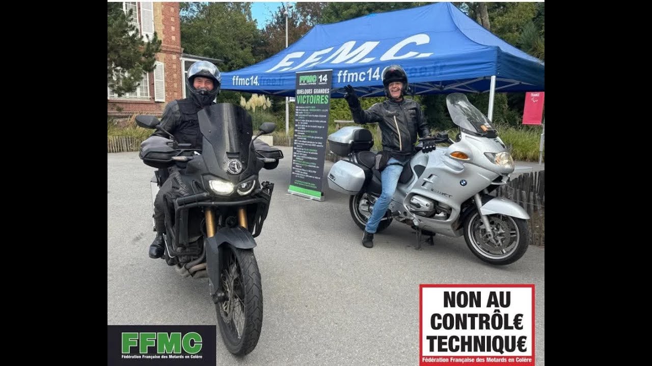Rassemblement festif pour les 45 ans de la FFMC à Houlgate (14)