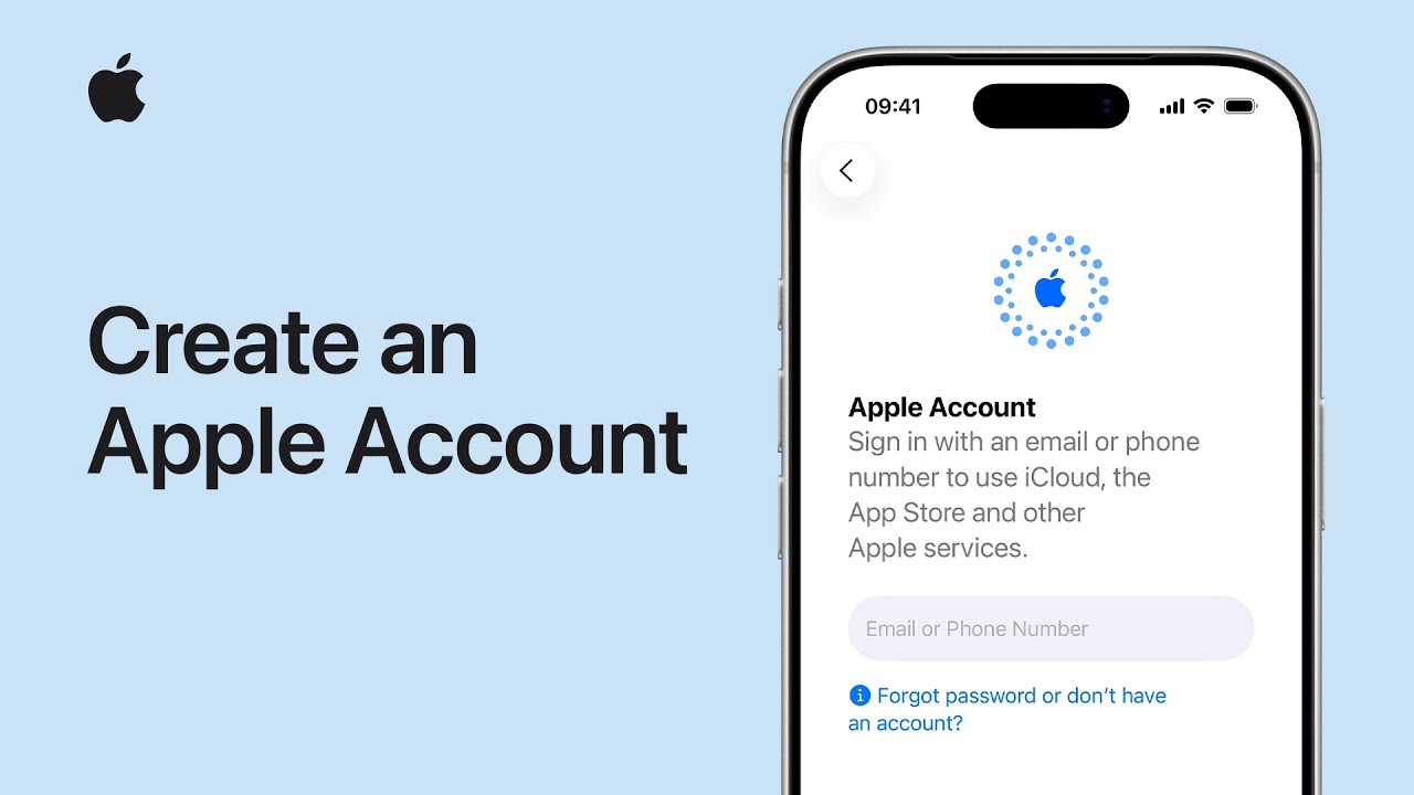How to create an Apple Account | Apple Support