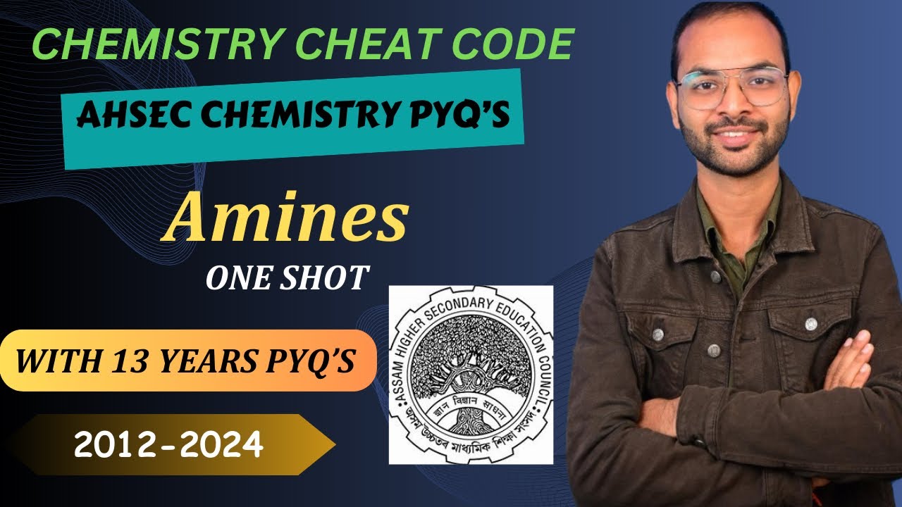 AMINES | AHSEC |Class -12 | Previous Year Questions | TAKSHA INSTITUTE