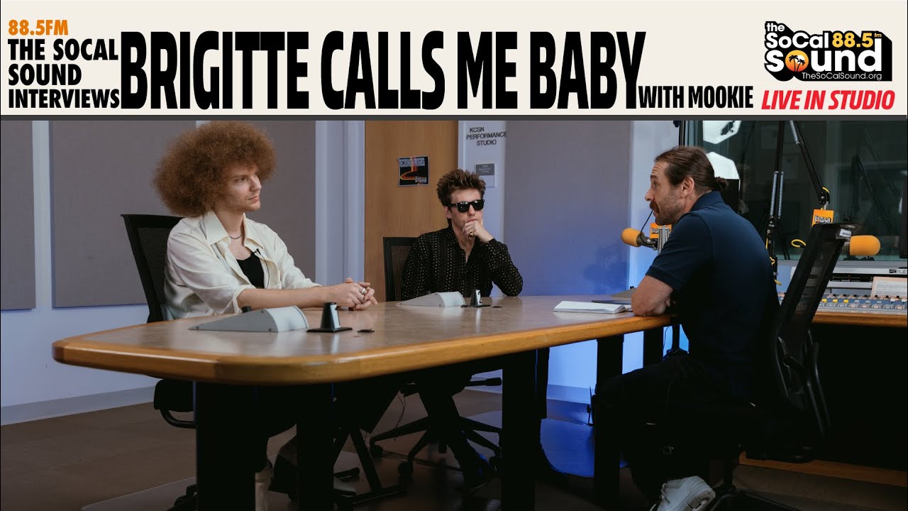 Brigitte Calls Me Baby Interview with Mookie on 88.5FM The SoCal Sound