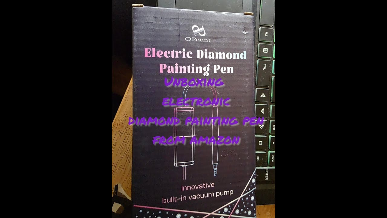 Diamond Painting Electric Pen Unboxing  From Amazon!!