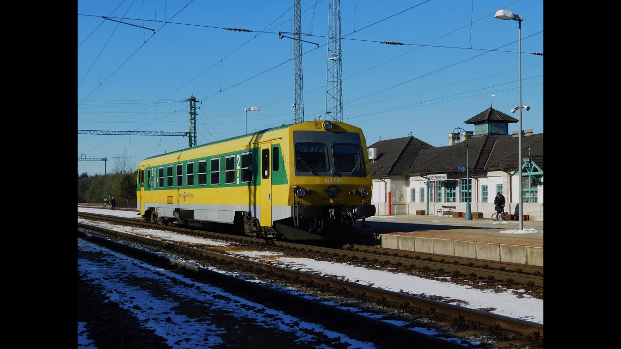 25 Zalaegerszeg-Őriszentpéter/Utazás az Őrségi vasútvonalon, áthaladás a nagyrákosi viadukton