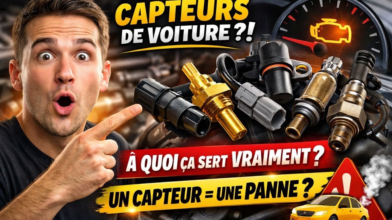 Les capteurs de voiture expliqués simplement 🚗 | À quoi servent-ils vraiment ?