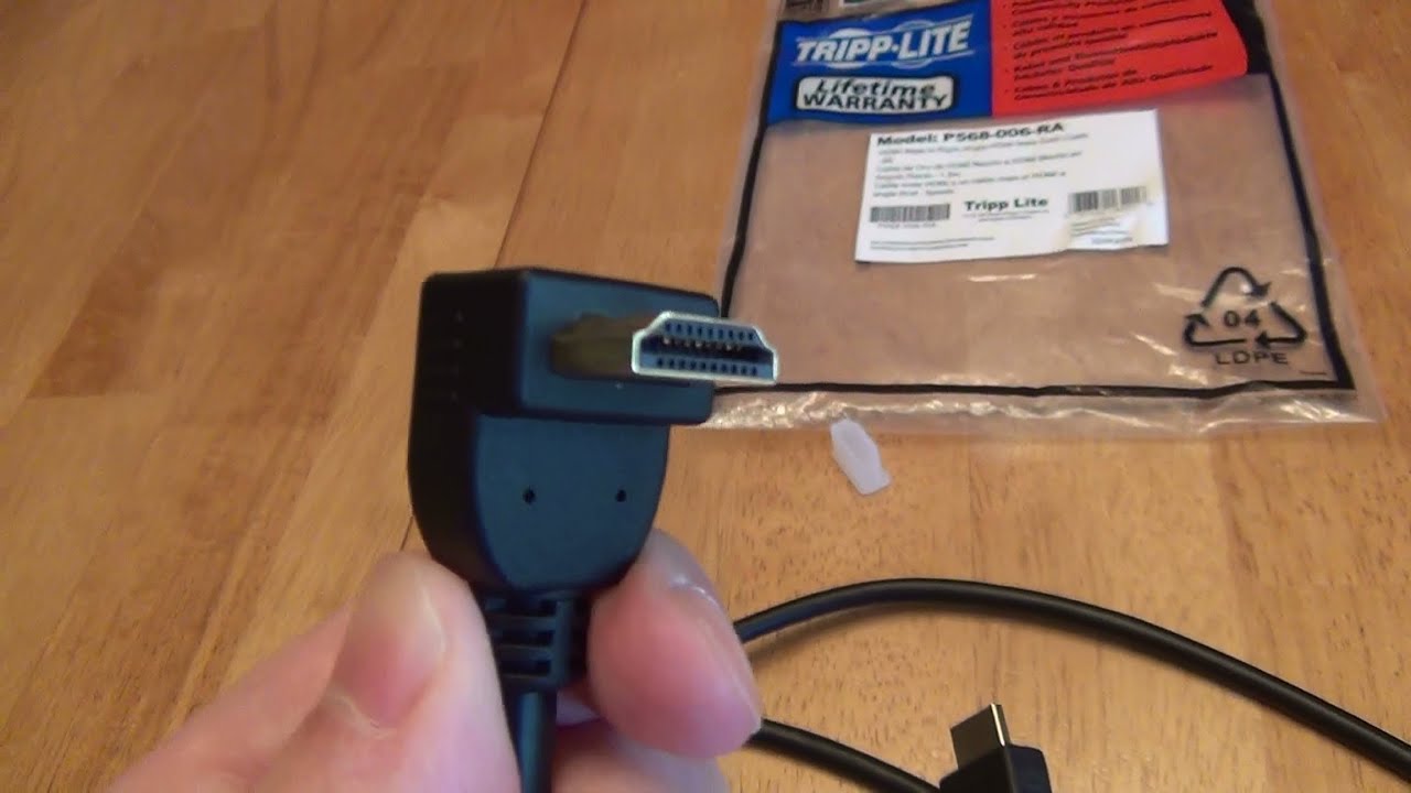 Tripp Lite 270-Degree Right-Angle HDMI Cable (P568-006-RA) Review