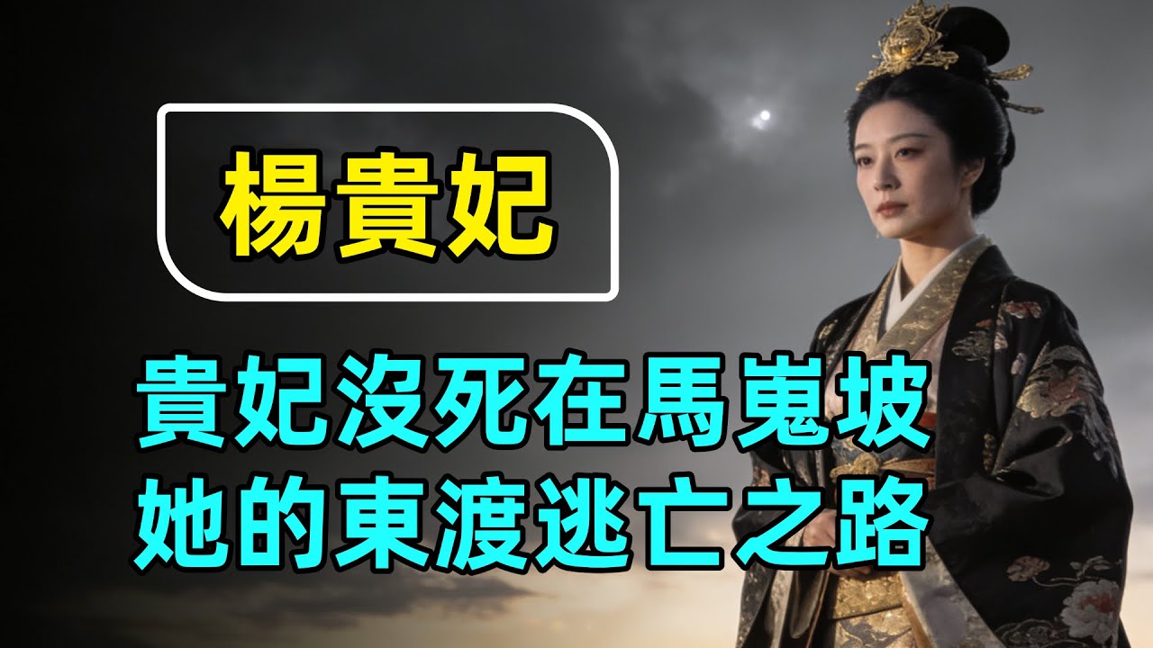 馬嵬坡之變的假象，楊貴妃竟東渡日本成皇族？#馬嵬坡之變 #楊貴妃 #楊貴妃東渡日本 #歷史#知識#科普#助眠#助眠歷史 #聽歷史#一口氣看完#歷史通鑒#古代史#中國歷史