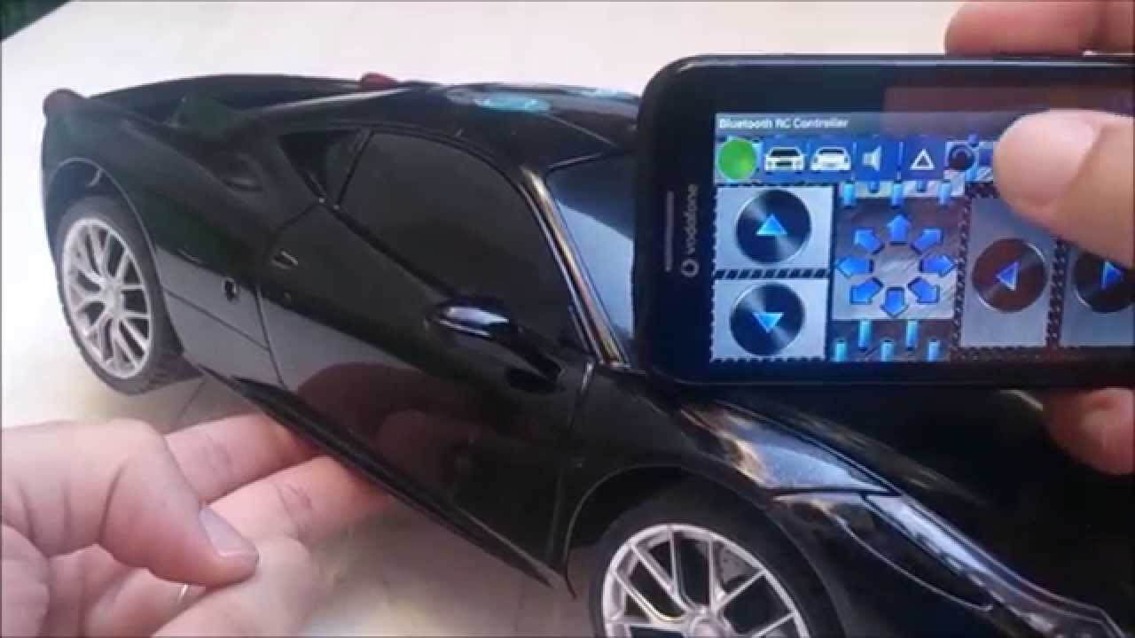 Arduino Bluetooth RC Car (+ battery level) - GR (read description)
