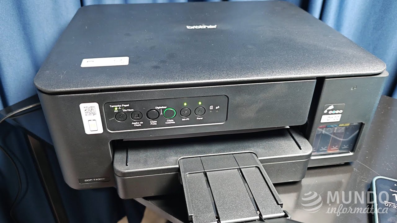 Impressora Brother DCP-T430W Multifuncional Tanque de Tinta (impressão pelo wi-fi iphone)