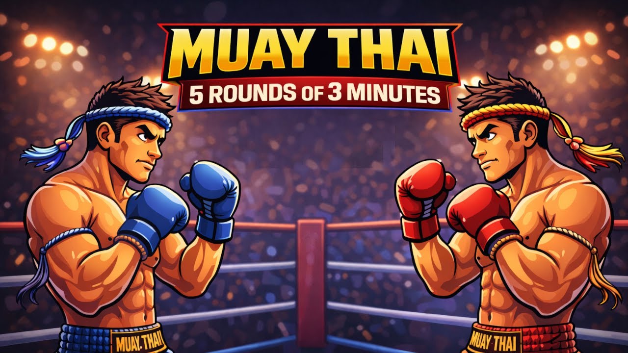 Muay Thai Sarama Music 5 rounds of 3 minutes by 1 minute of rest