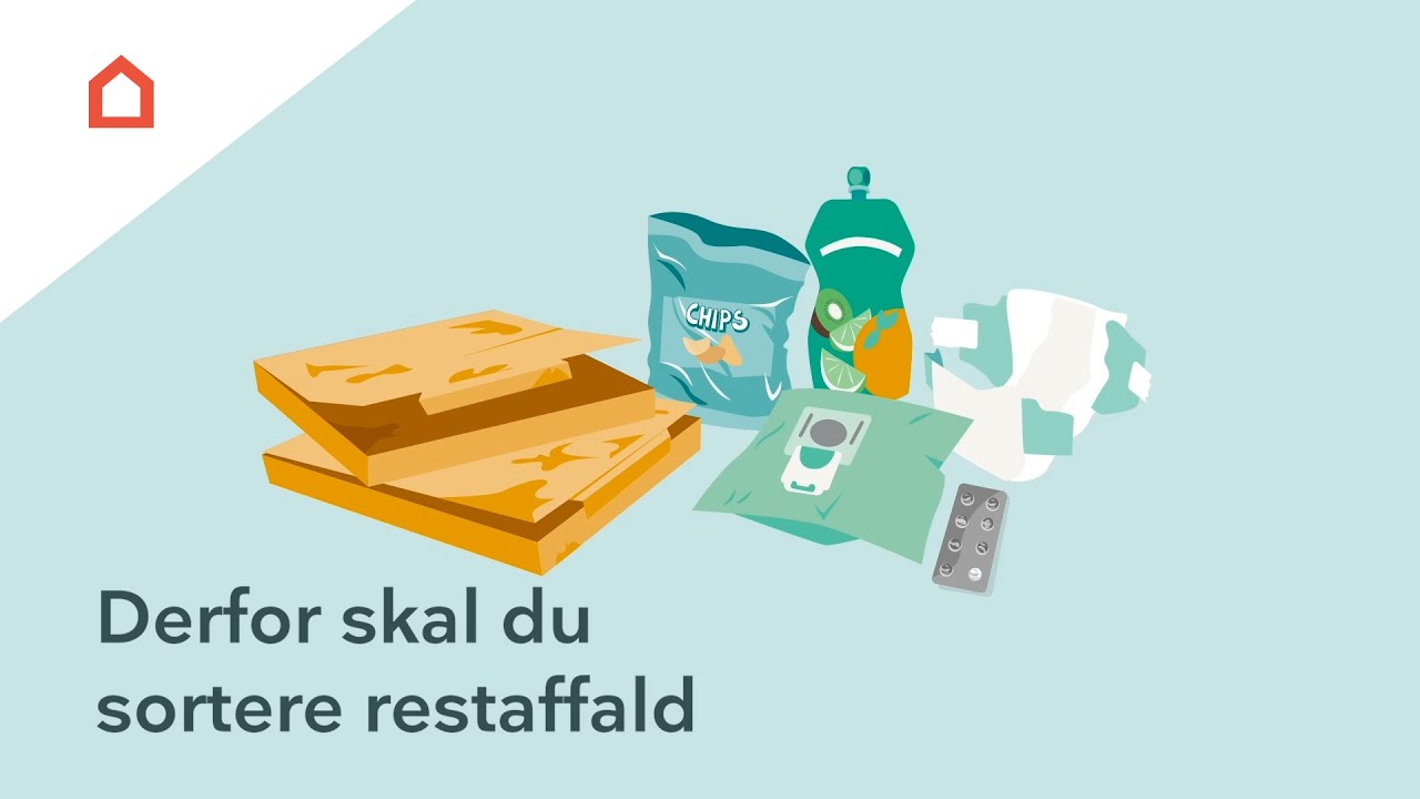 Affaldssortering: Sådan bliver restaffald genanvendt