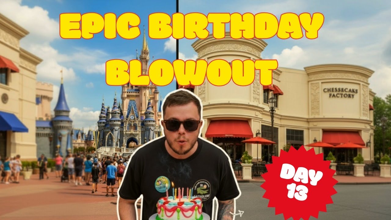 Disney World Day 13 Vlog 2025 | Dad’s Birthday at Magic Kingdom & Cheesecake Factory! 🎉