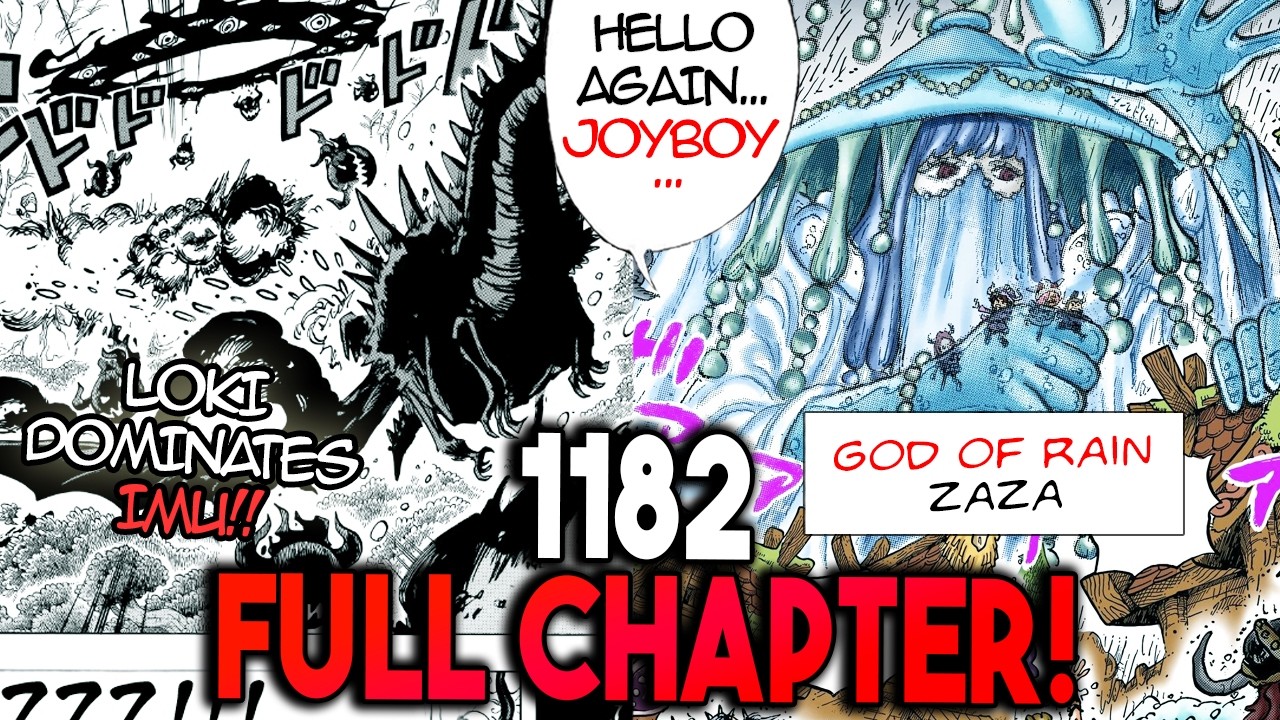 ZORO & LOKI VS IMU!? RAIN GOD IS TOO STRONG!! | ONE PIECE CHAPTER 1182 PAGES / SPOILERS (OP 1182)