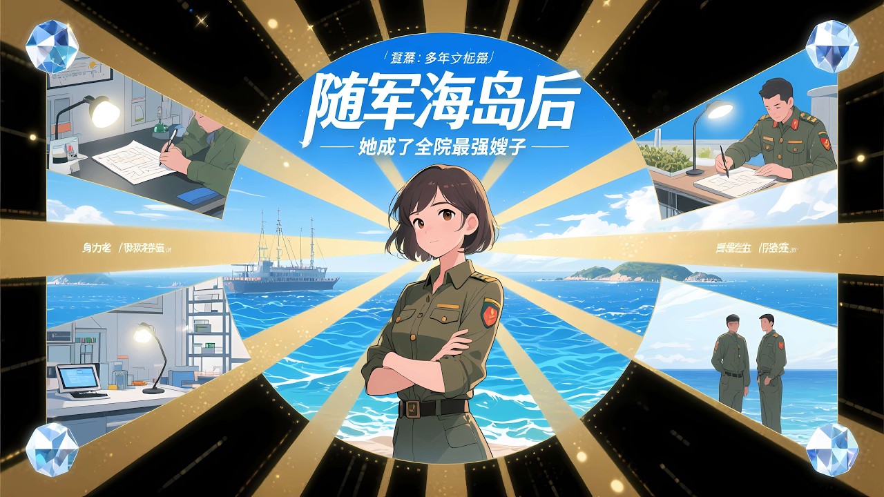 【随军海岛后，她成了全院最强嫂子】完結， 首富千金穿成恶毒女配，开局掀桌不演了。渣爹后妈被她榨干女主被按地摩擦。她带着群岛空间下乡随军在海岛躺平，却一路科研写稿拿到手软。一人多份工资，首长老公护得死紧
