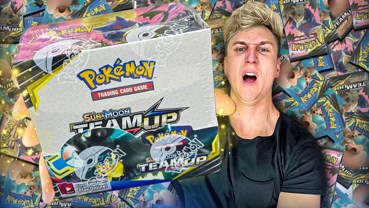 Opening an $8,000 Team Up Pokemon Booster Box...