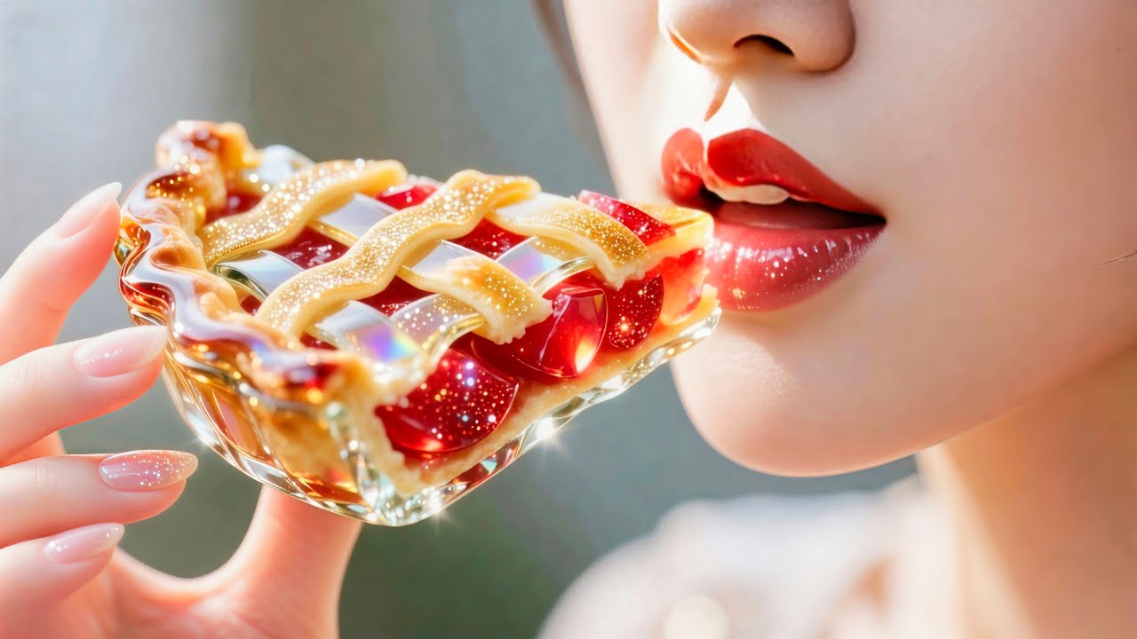 Ultra Satisfying ASMR | Making America's Glass Apple PIE 🍎🥧💎 | Satisfying and Relaxing Sounds 🎧