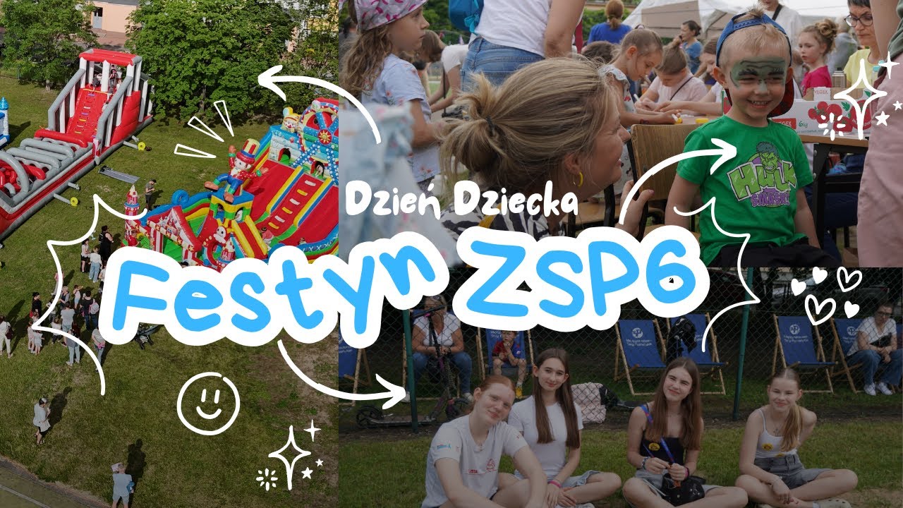 Festyn z okazji Dnia Dziecka w ZSP 6 Poznań 2025 r.
