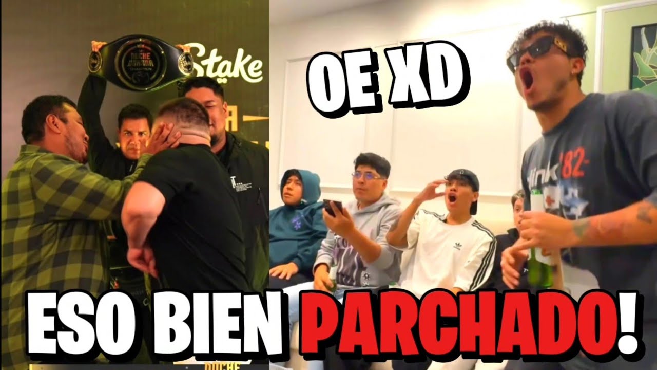 BUTI, MACA, ORMEÑO, CHIKEN y DOBBY reaccionan al PESAJE de la NOCHE DORADA